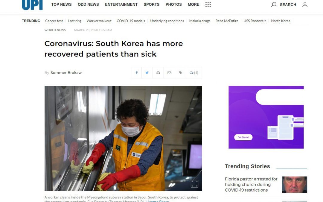 Coronavirus: South Korea has more recovered patients than sick