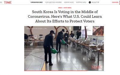 South Korea Is Voting in the Middle of Coronavirus