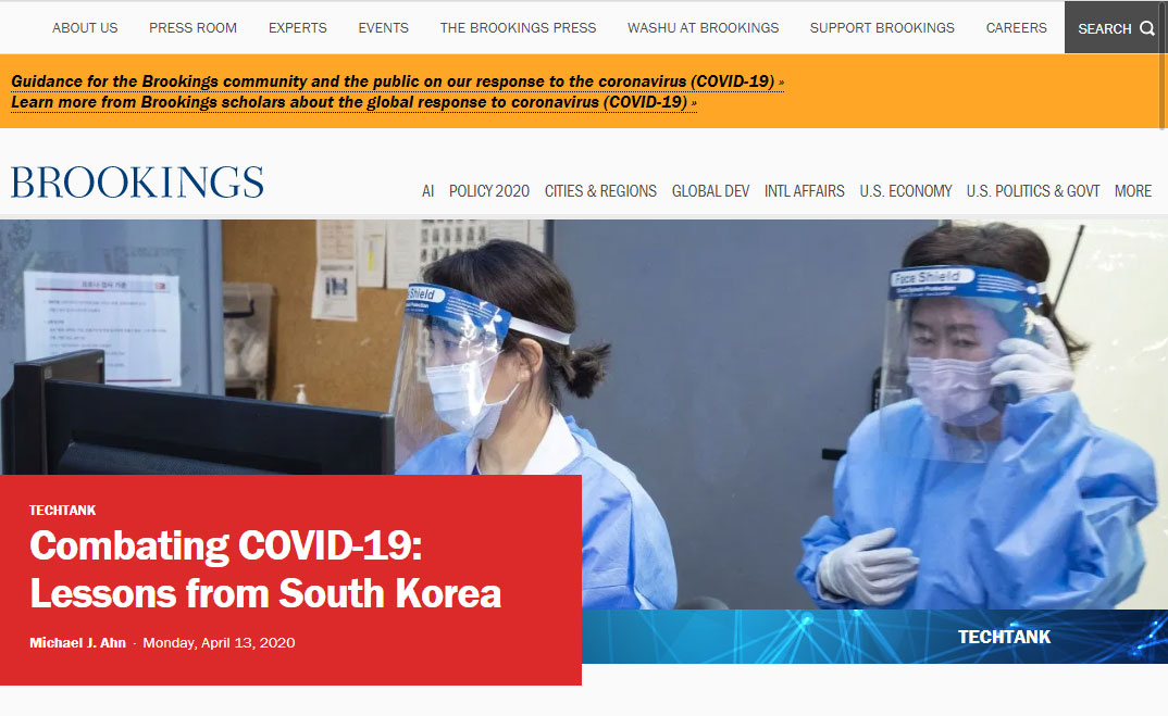 Combating COVID-19: Lessons from South Korea